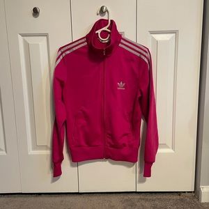 Pink Adidas Track Jacket. Size:M